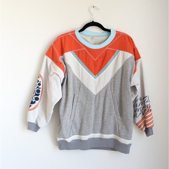 2PC set: NWT FP Movement Gray Oversized Piece Of Me Pullover + Shorts, size S - Picture 6 of 15